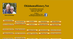 Desktop Screenshot of oklahomahistory.net