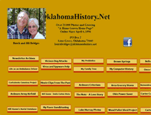 Tablet Screenshot of oklahomahistory.net